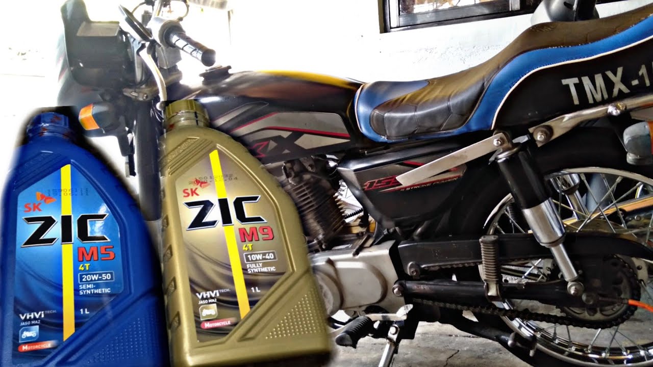 CHANGE OIL MY HONDA TMX155 | ANO KAYA MAS MGANDA ZIC GOLD OR ZIC M5?
