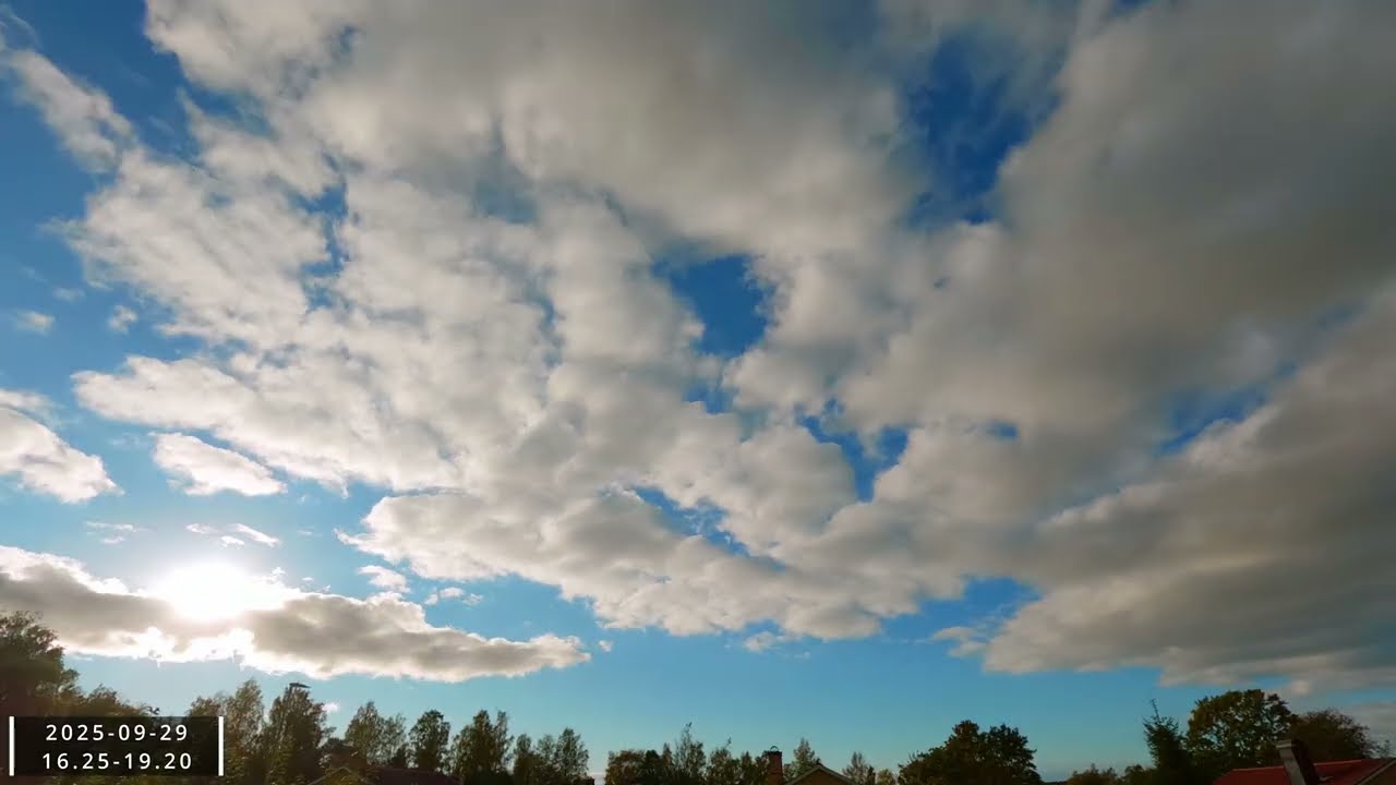 🌇 Stunning Sweden Sunset Timelapse | Calming Timelapse for Relaxation & Mindfulness