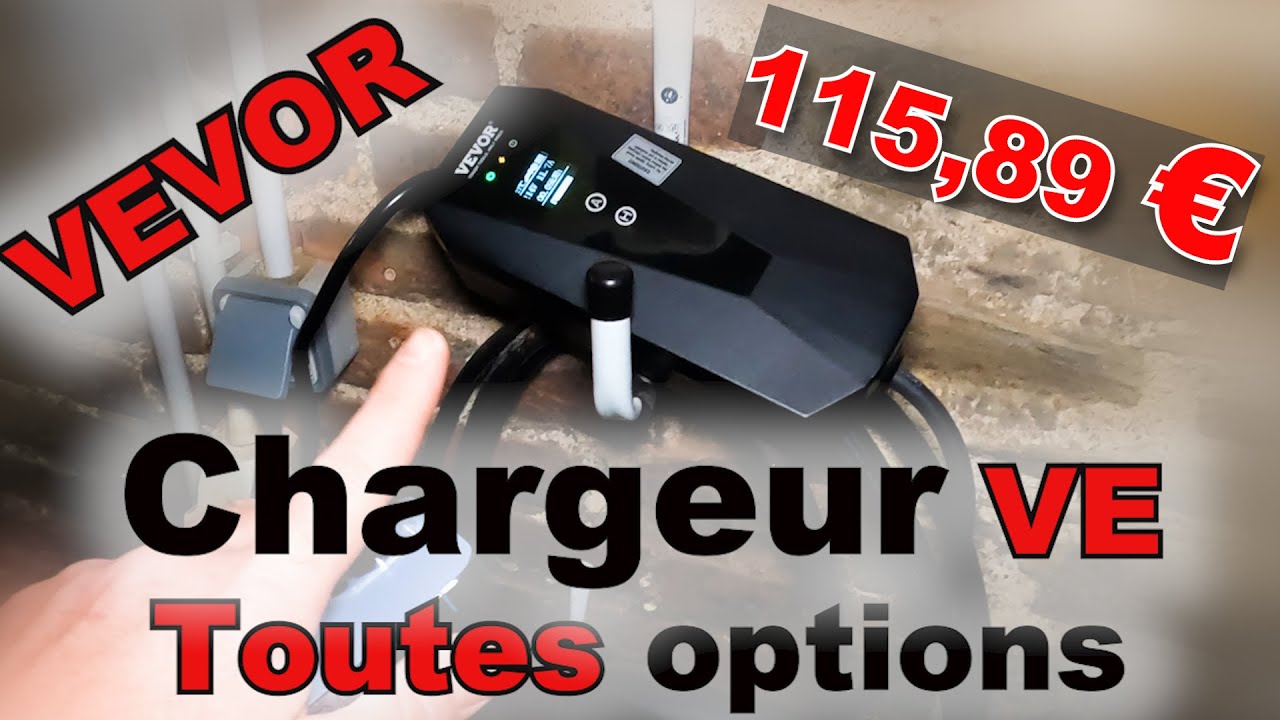 Chargeur VE Vevor - toutes options pour moins de 120€