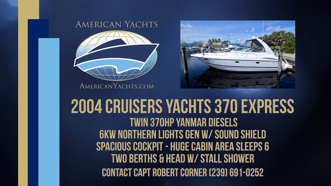 Cruisers Yachts 370 Express 2004 with American Yachts