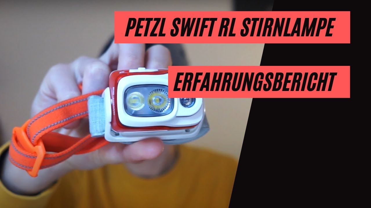 Petzl Swift RL | Stirnlampe zum Laufen für dunkle Wintertage | Praxistest