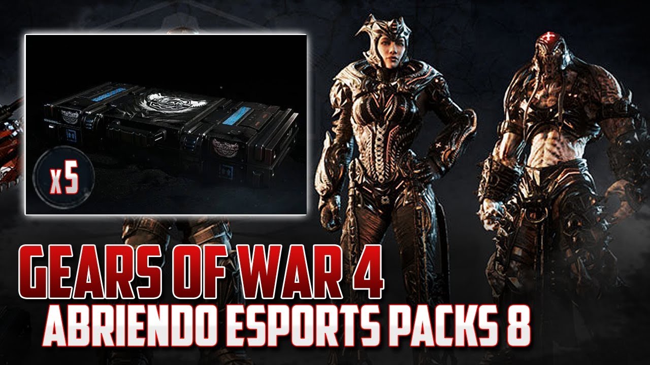 Gears of War 4 | Abriendo Esports Packs 8 - No puede Ser!!