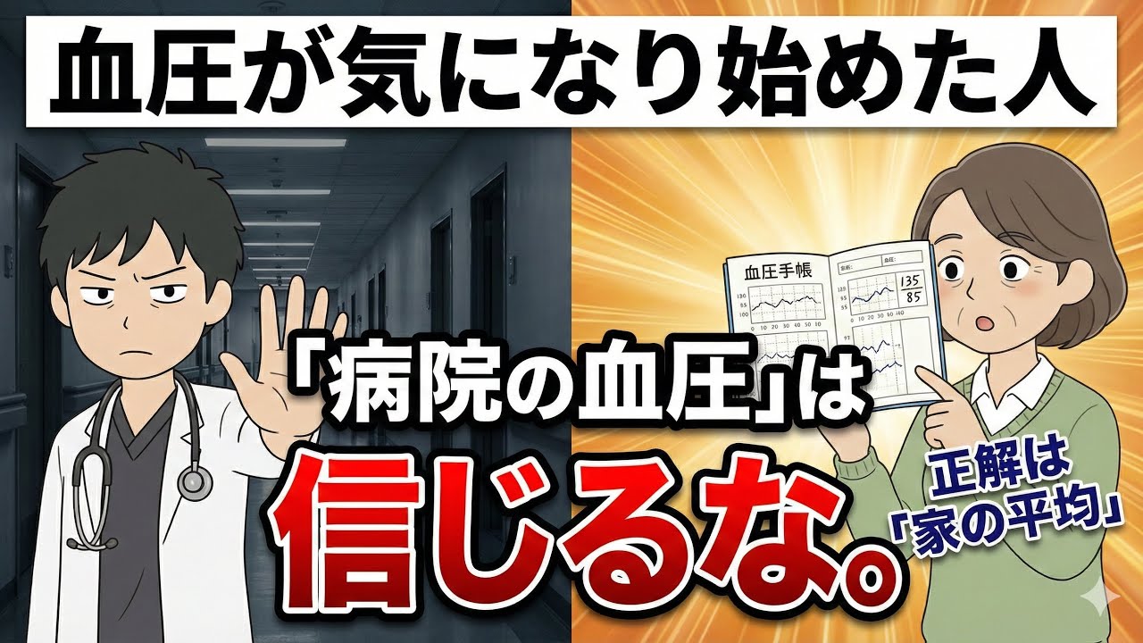【腎臓内科専門医が解説】高血圧が怖い本当の理由＋家庭血圧の正しい測り方