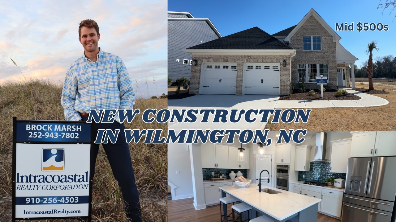 Wilmington NC New Construction Home Tour | Homes Starting in the Mid $500s