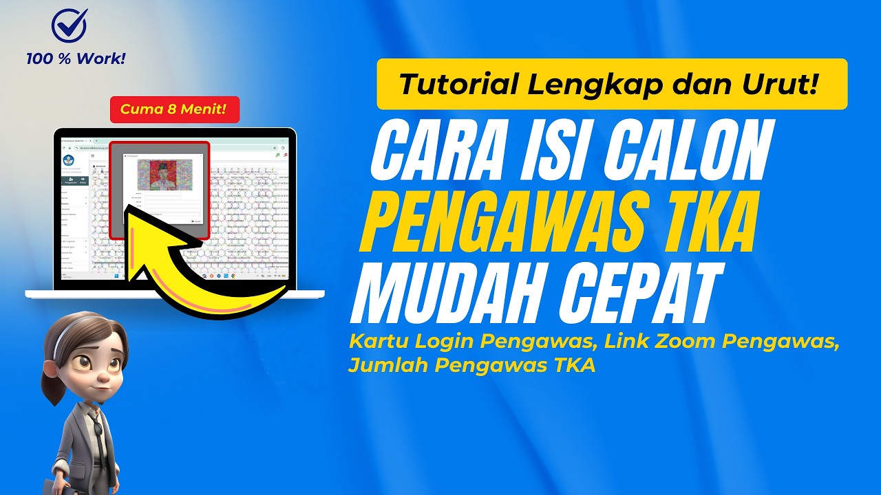 Cara Mengisi Pengawas Tka - Cara Cetak Kartu Pengawas Tka Dan Link Zoom Pengawas Tka