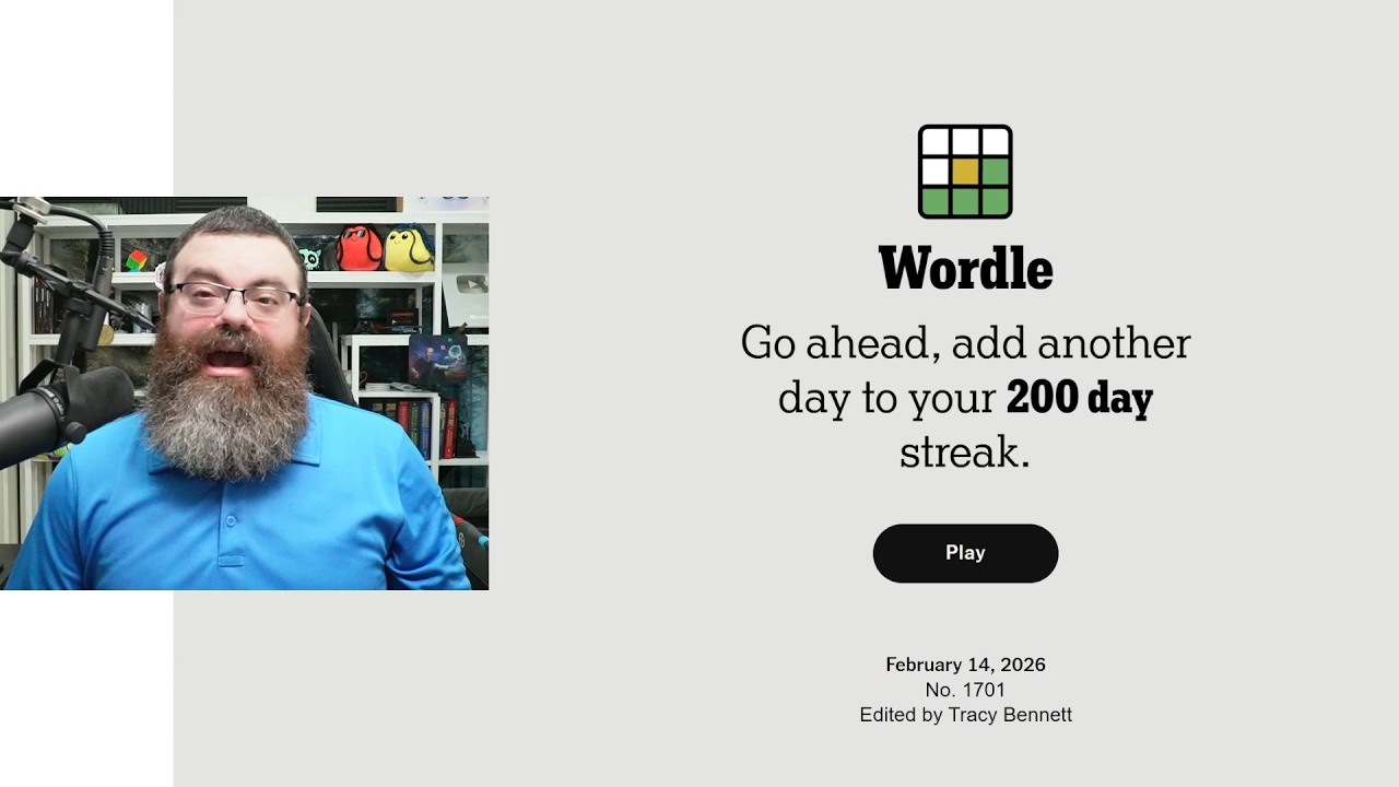 Wordle and Connections | Feb 14, 2026
