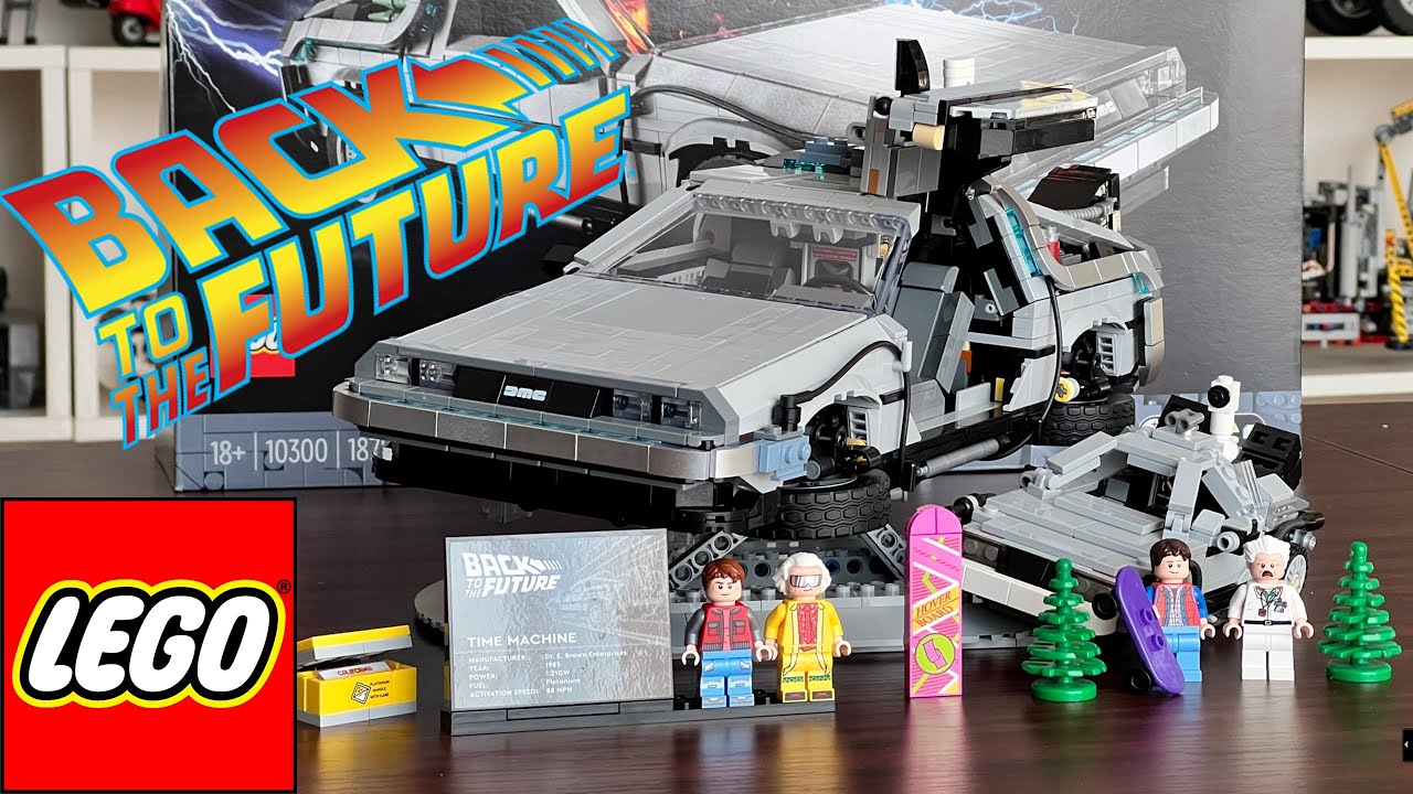 LEGO #10300 Delorean : le test en Français, Nom de Zeus ! + fix portières (cf description)