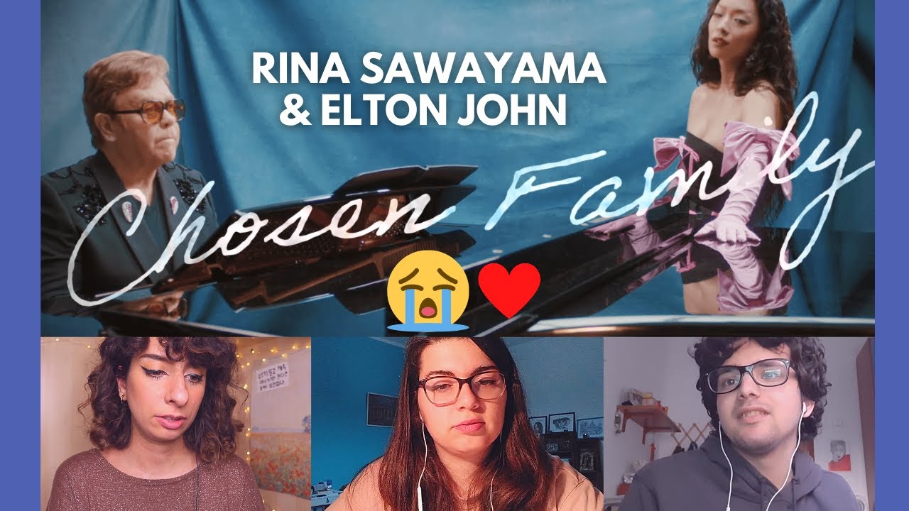 Italians React to Rina Sawayama, Elton John - Chosen Family (Performance Lyric Video) | eng. cc