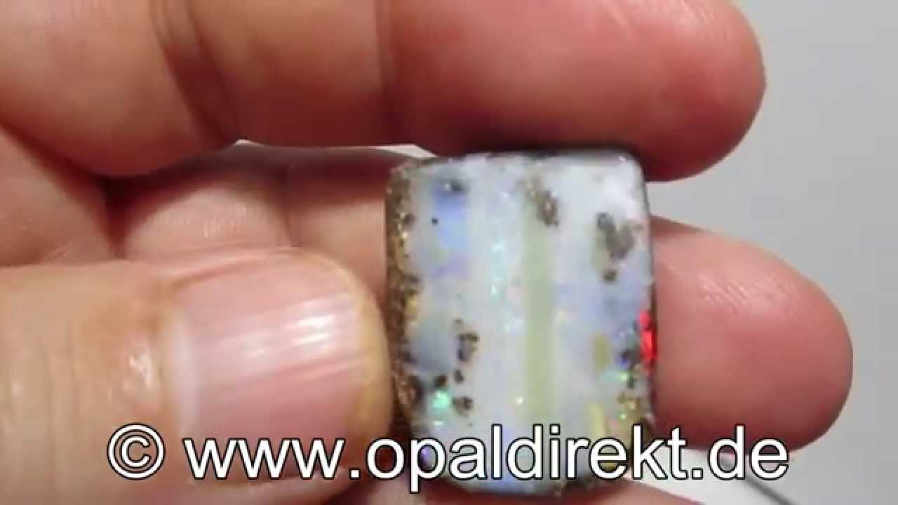 Boulderopal, Opal mit Bohrung 003077 b