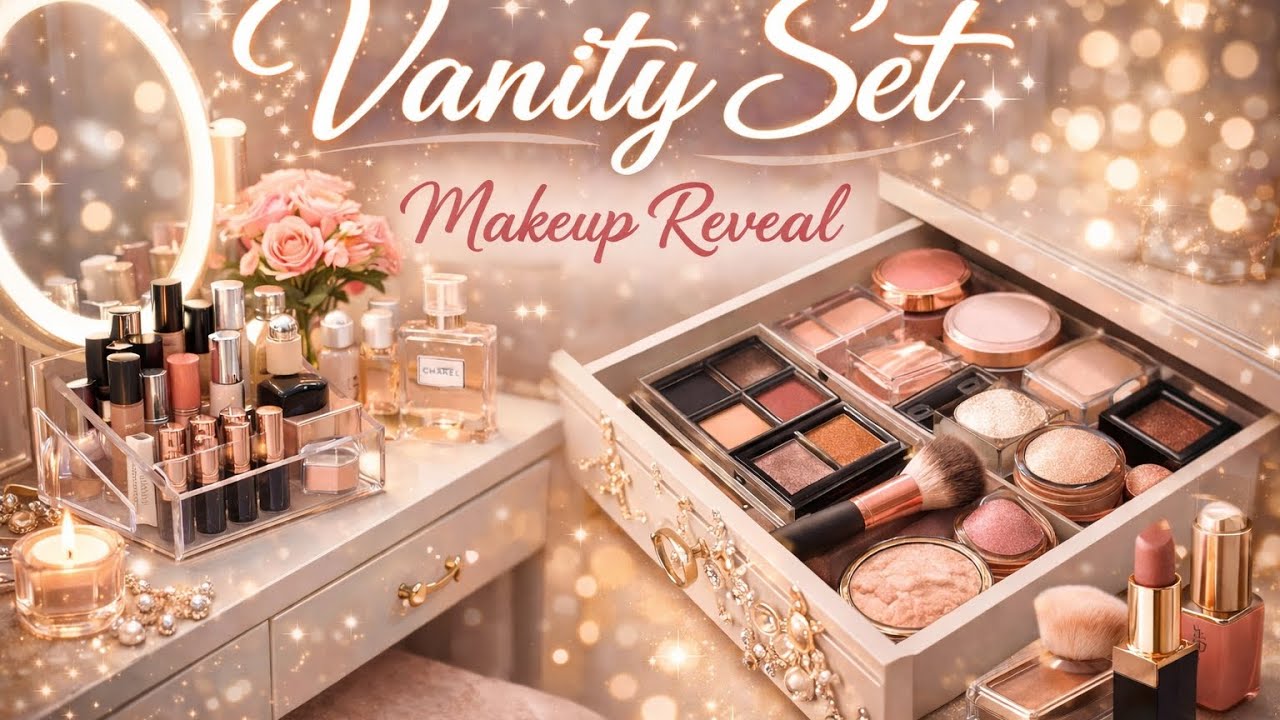 Set my makup venity🎉🥹I love makup ,😭🎀
