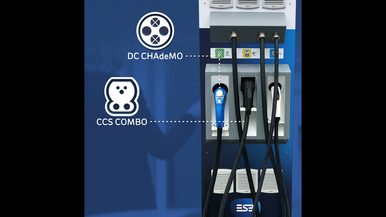 How to charge your EV using an ESB QC45 Efacec fast charger