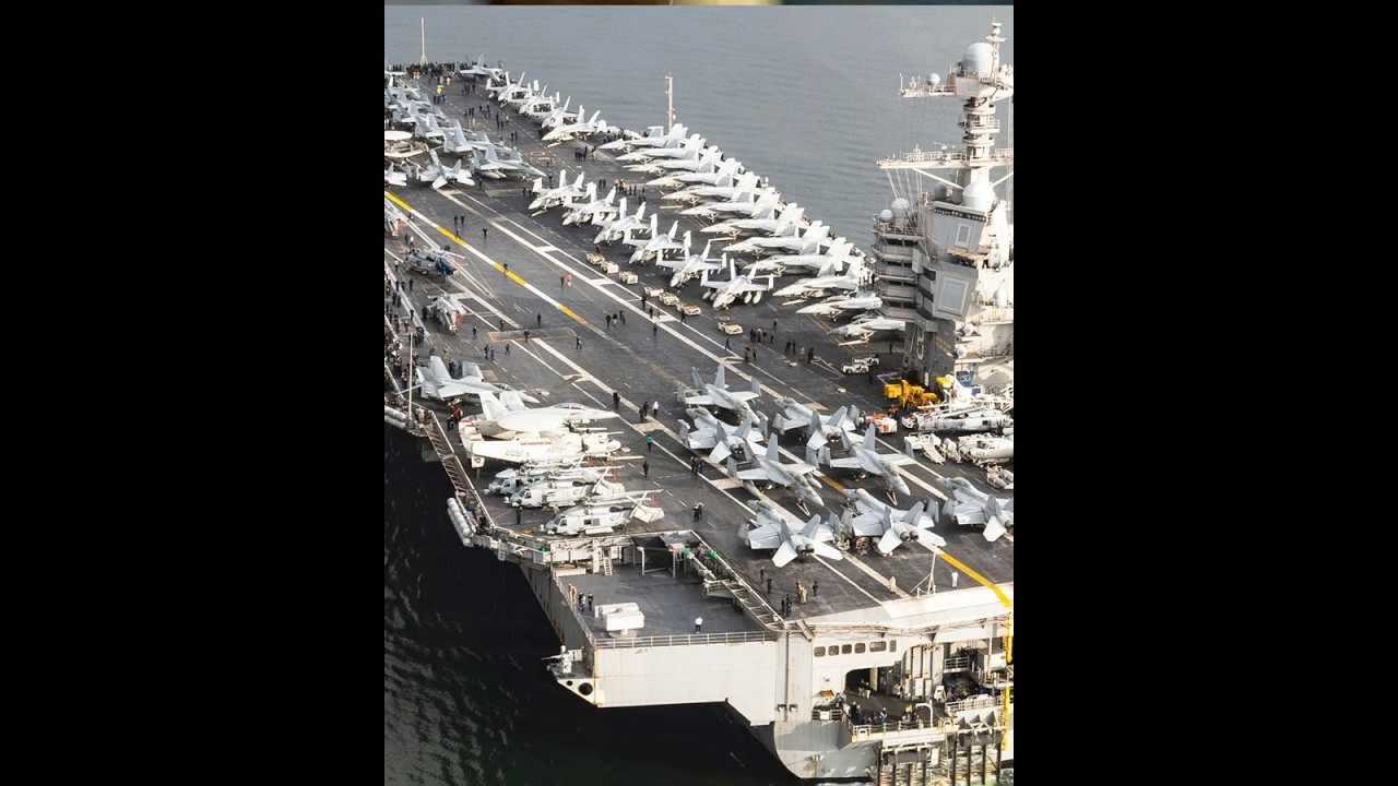 US Carrier Gerald R. Ford Moves Toward Israel Amid Iran Tensions