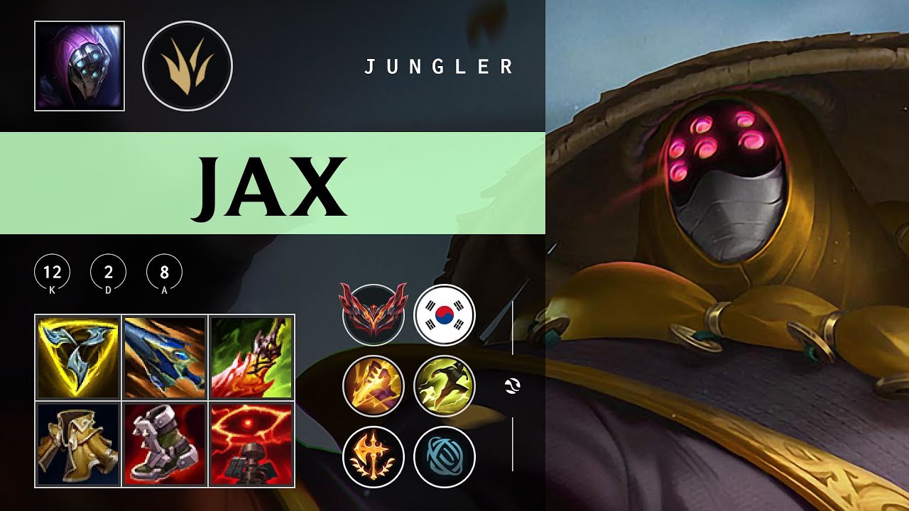 Jax Jungle vs Rengar - KR Grandmaster Patch 25.24