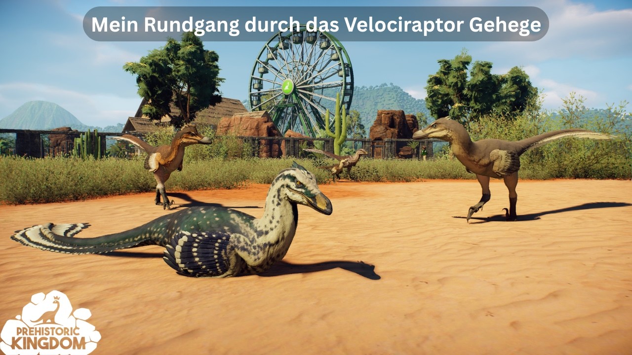 Mein Rundgang durch das Velociraptor Gehege | Prehistoric Kingdom