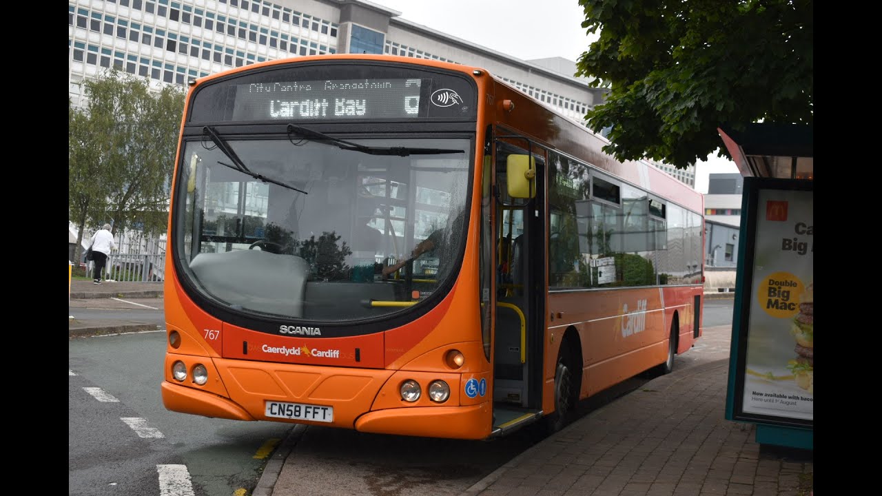 Cardiff Bus Solar 767 | Route 8