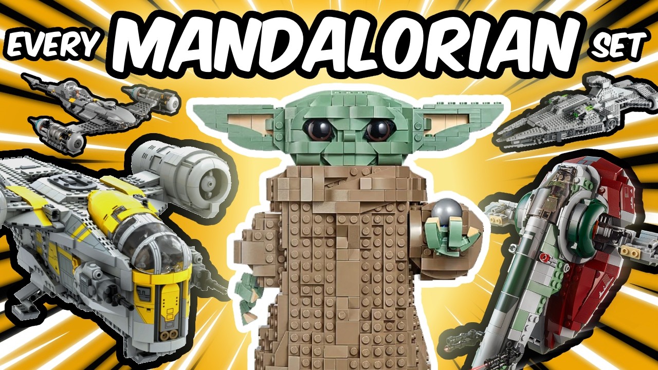 Я собрал ВСЕ наборы LEGO Star Wars: The Mandalorian...