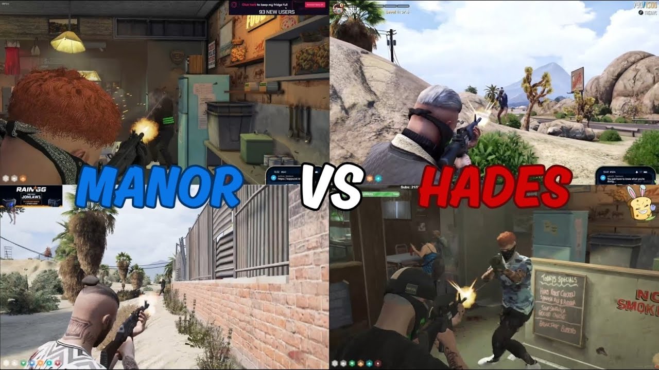 Manor Counter Hades Money Run | Multi POV | NoPixel 4.0 GTA RP