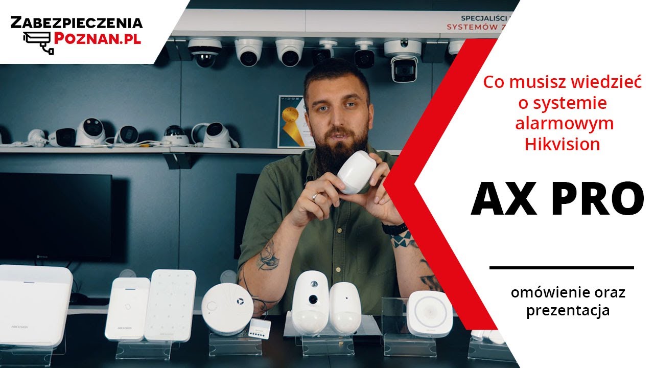 Hikvision AX PRO - Bezprzewodowy System Alarmowy - Prezentacja urządzeń oraz działania