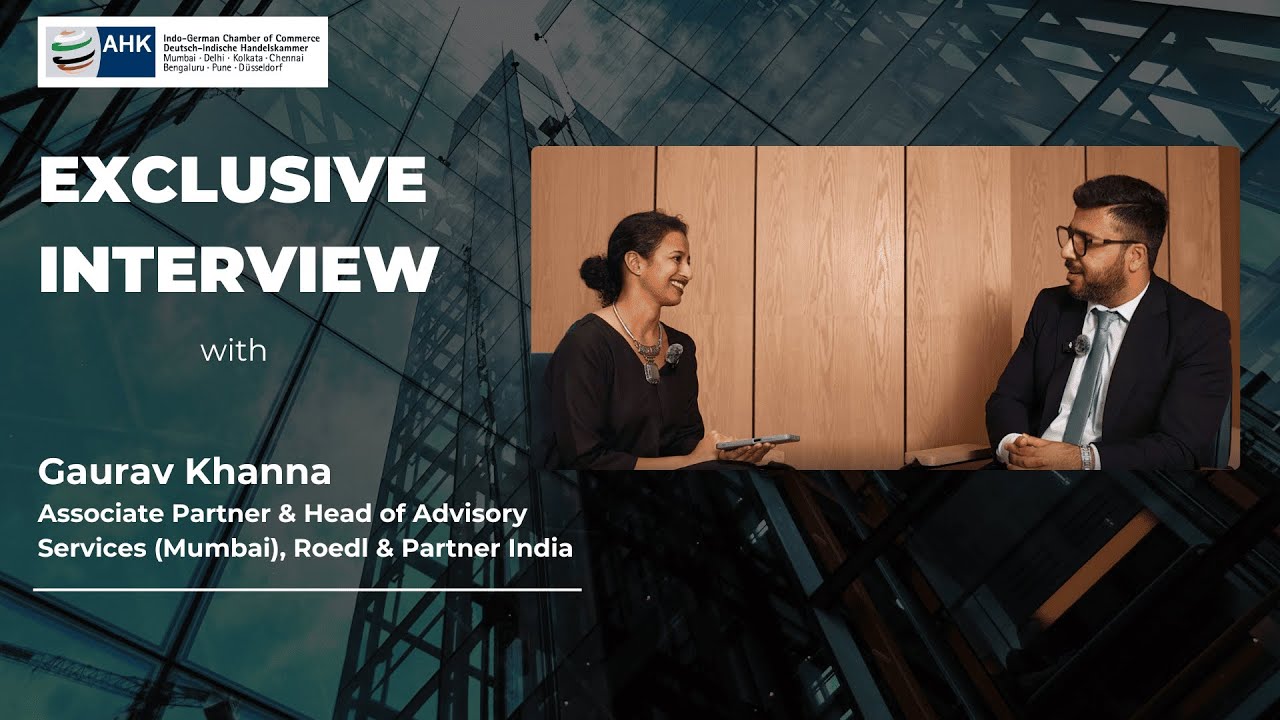 IGCC | Exclusive Interview with Gaurav Khanna, Roedl & Partner India