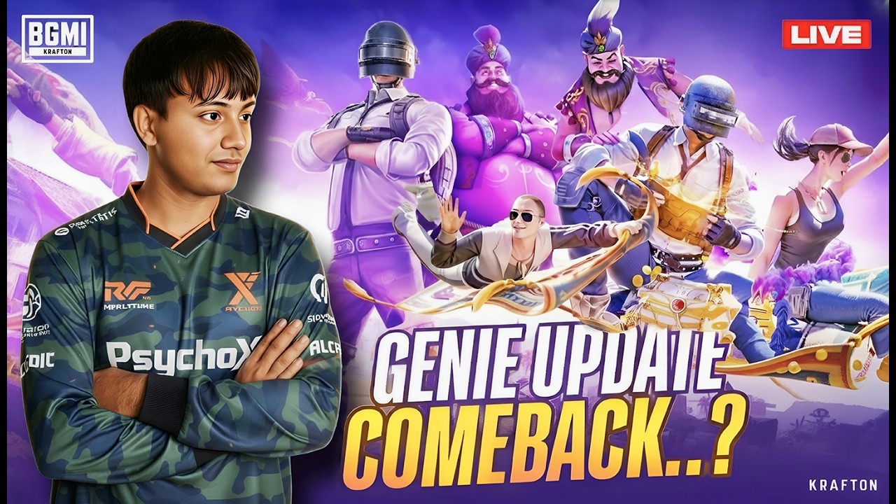 WE ARE SO BACK BGMI LIVE