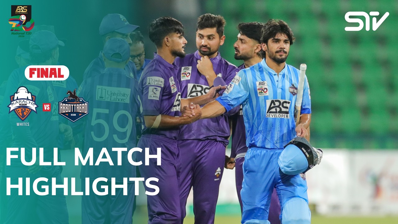 Full Match Highlights | KHI-W vs ABT | Final | ABS Developers National T20 Cup | MZA1H