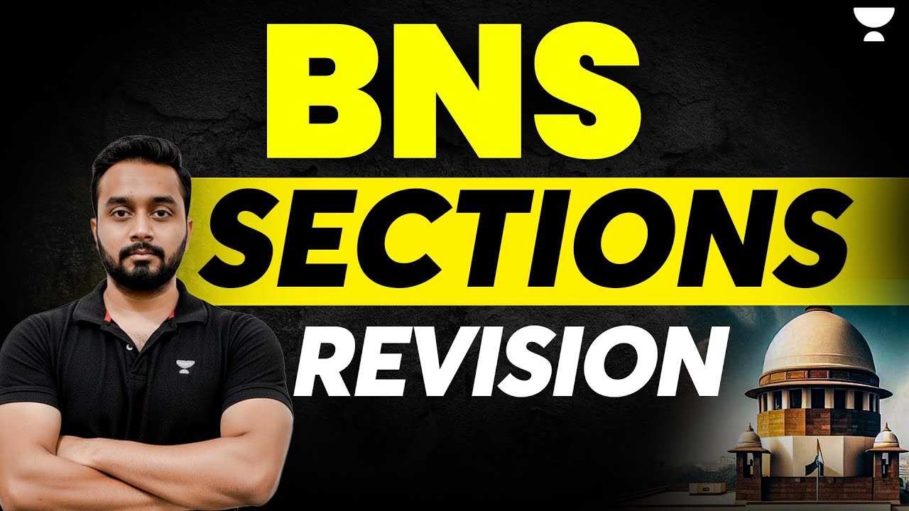 BNS,2023 Sections Revision | Bharatiya Nyaya Sanhita | Faizan Khan