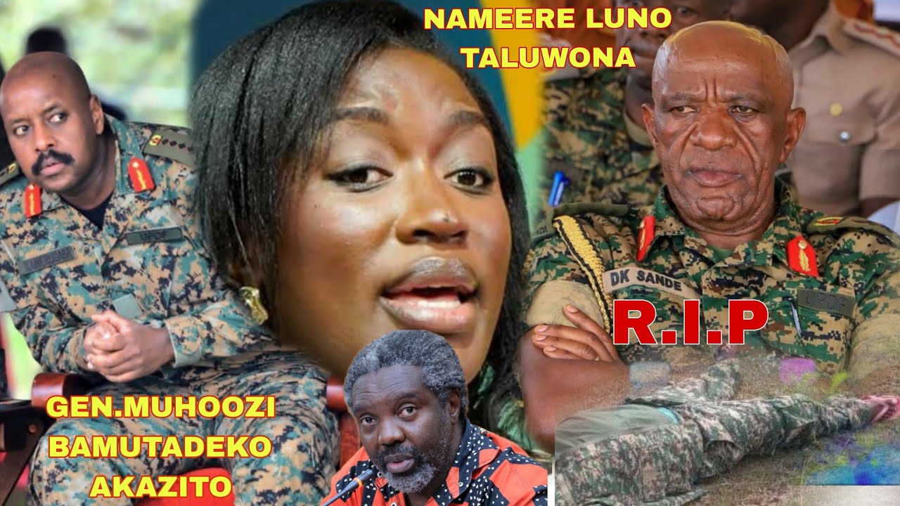 Kino Kika! Balumiriza Nameere Okutta Gen.Sande, Bibi Gen.Muhoozi President Amutabukidde Lwa Twitter 