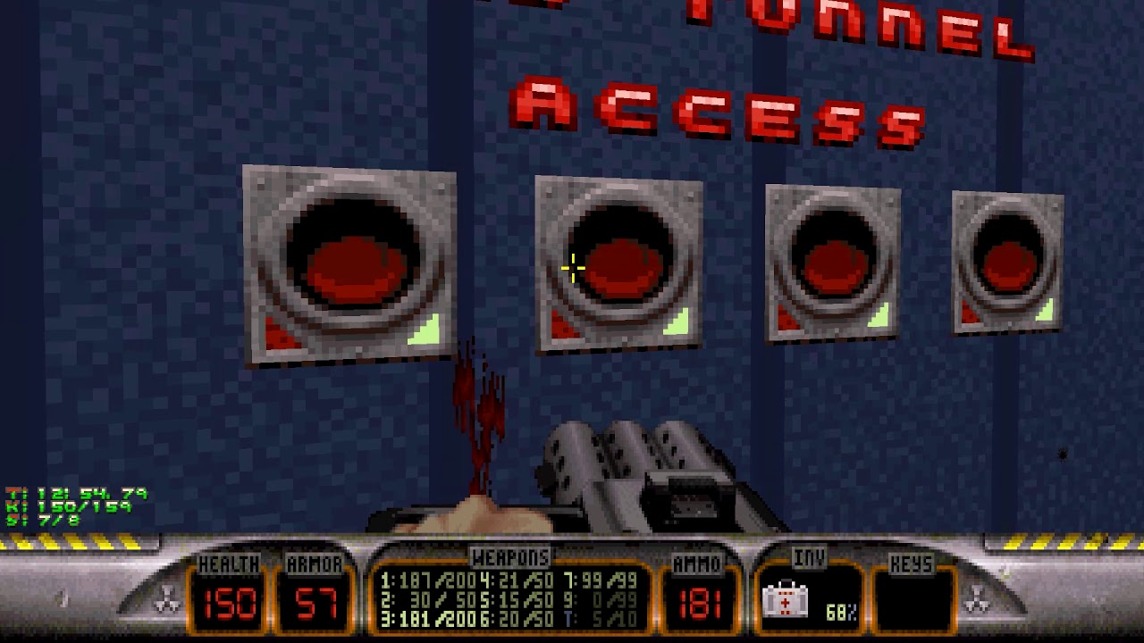 Duke Nukem Total Meltdown TC E4M2: Trackside Tragedy (100%)