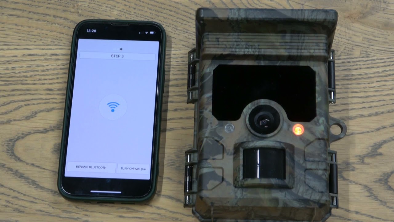 Wifi verbinding Numaxes wildcamera met zonnepaneel