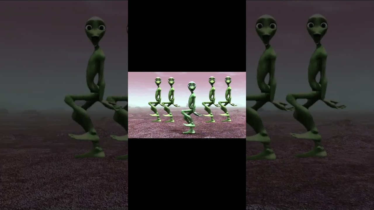 Dame Tu Cosita | Funny Alien5 Dancing Animation | Green Alien Animation 