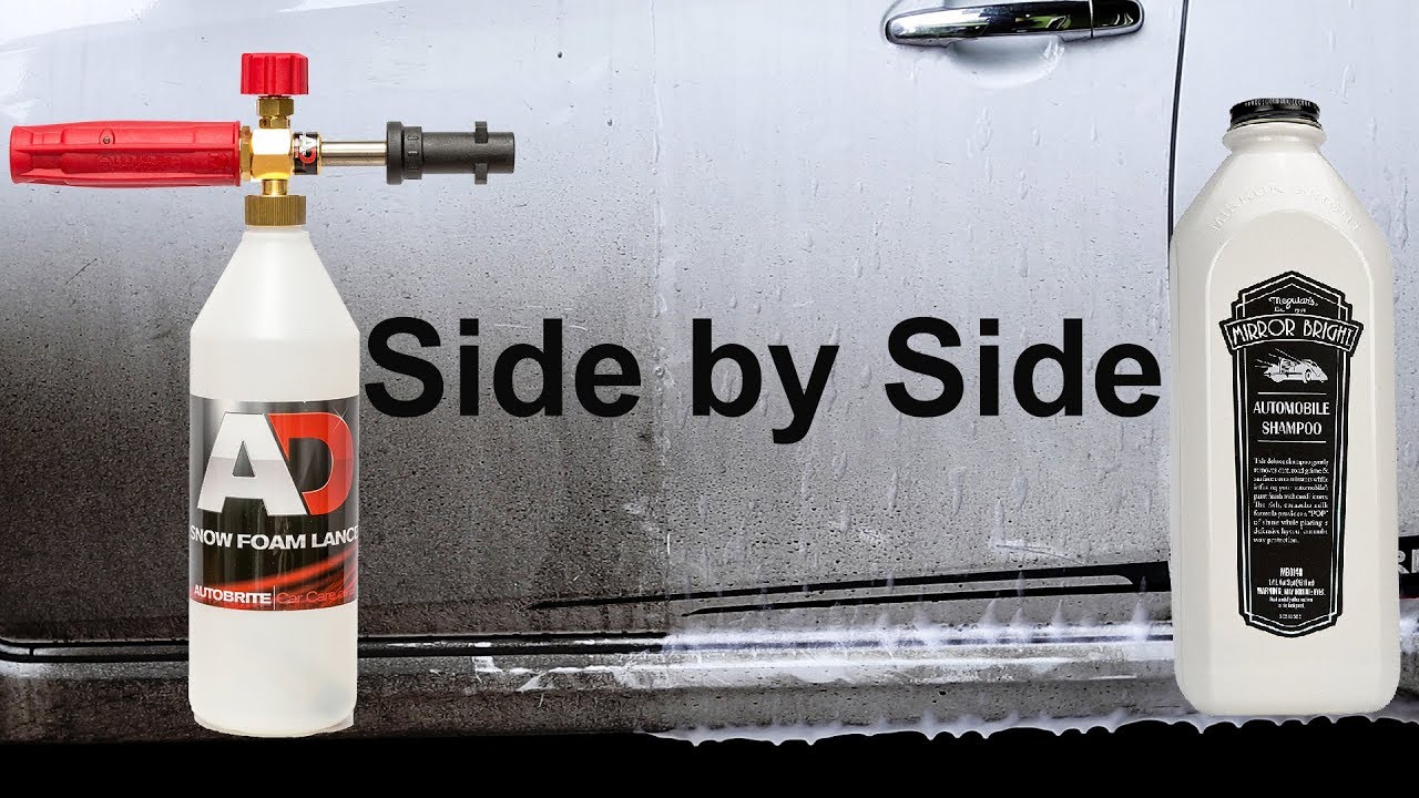 Snow Foam Lance Test : Meguiars Mirror Bright Automobile Shampoo
