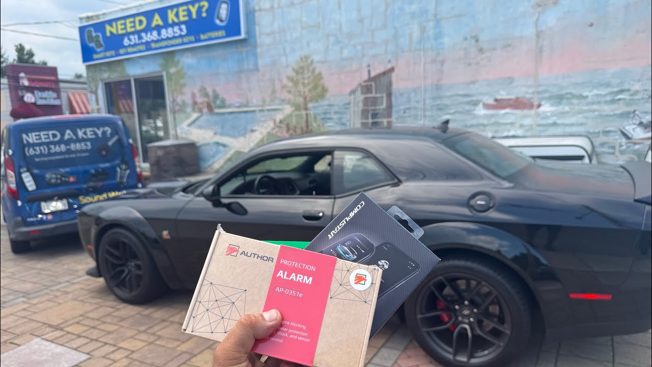 2022 Dodge Challenger  IGLA Pincode with Anti-carjacking option. Compustar T13 security upgrade 👍👍