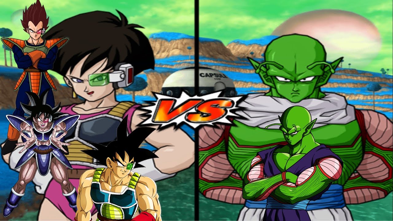 DBZ Budokai Tenkaichi 3  Team Saiyan VS Team Namek