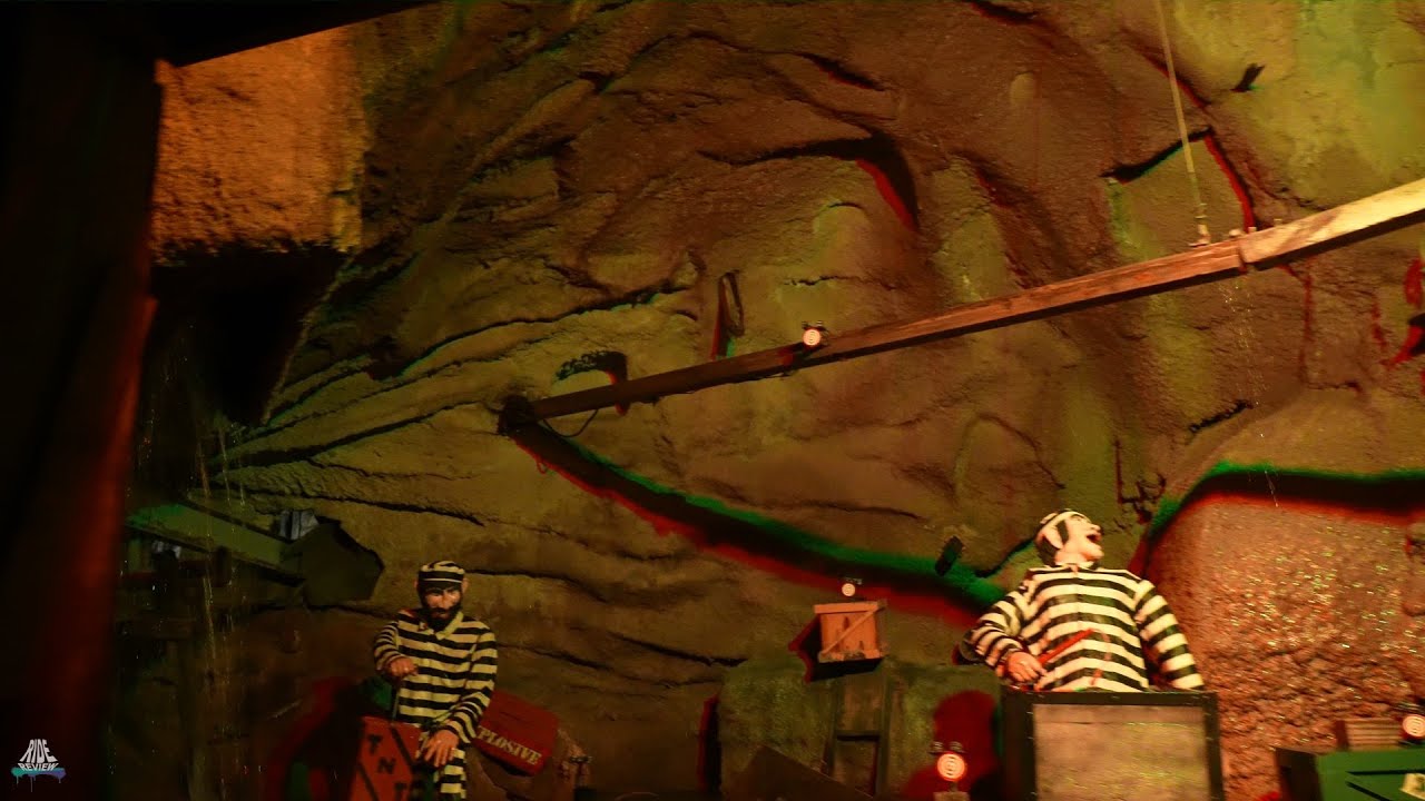 Silver Dollar City - County Prison Mine - POV / Onride