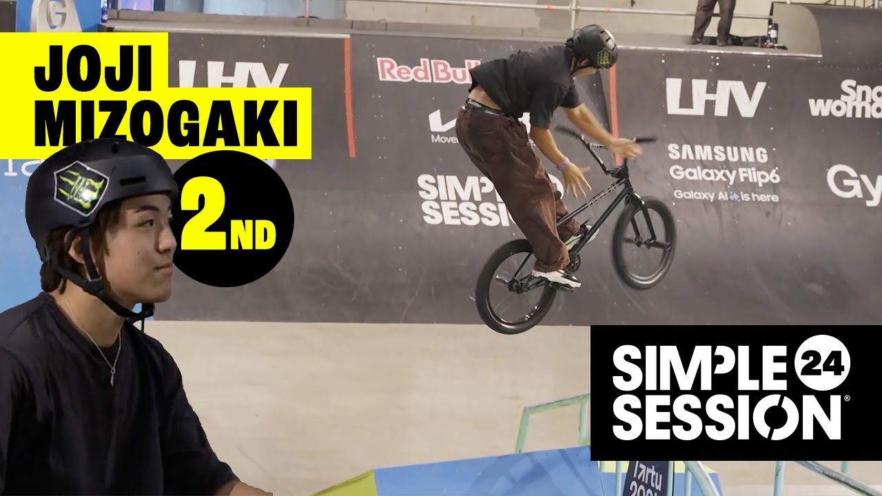 JOJI MIZOGAKI 2ND PLACE RUN - SIMPLE SESSION 24