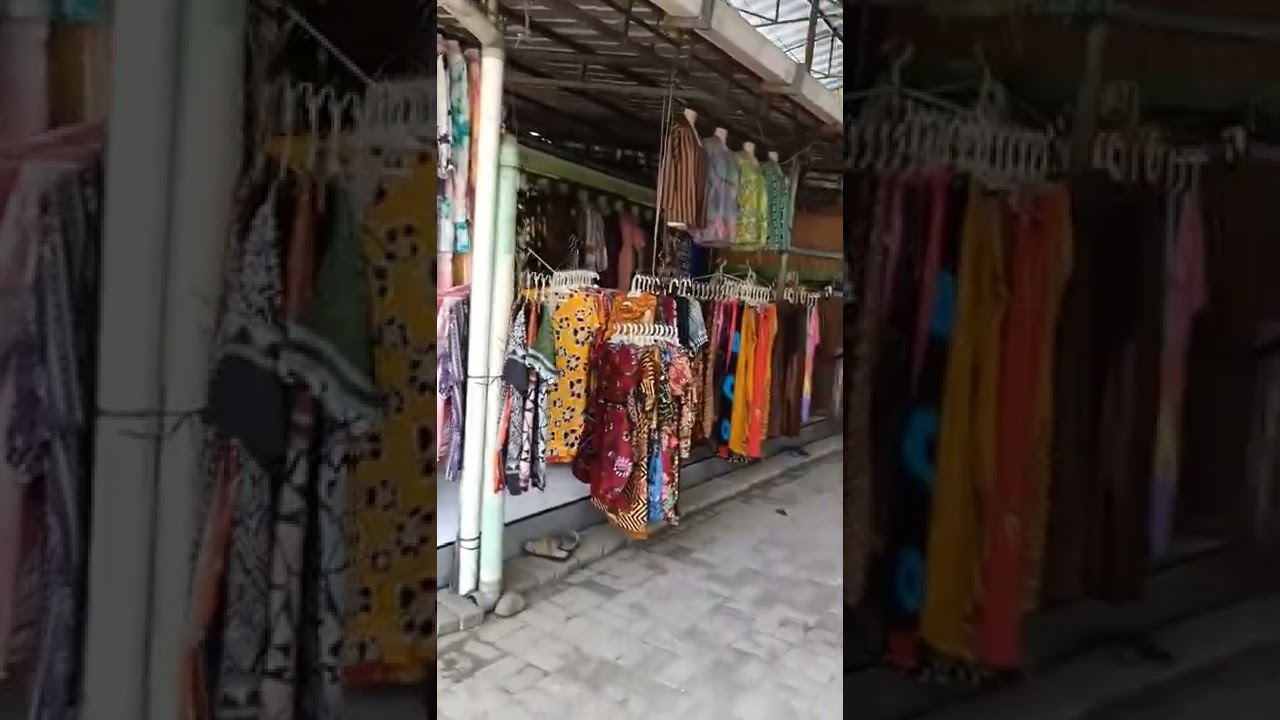 Pasar Grosir Batik Setono Pekalongan, Pasar Batik Terbesar di Jawa Tengah #shorts #batik