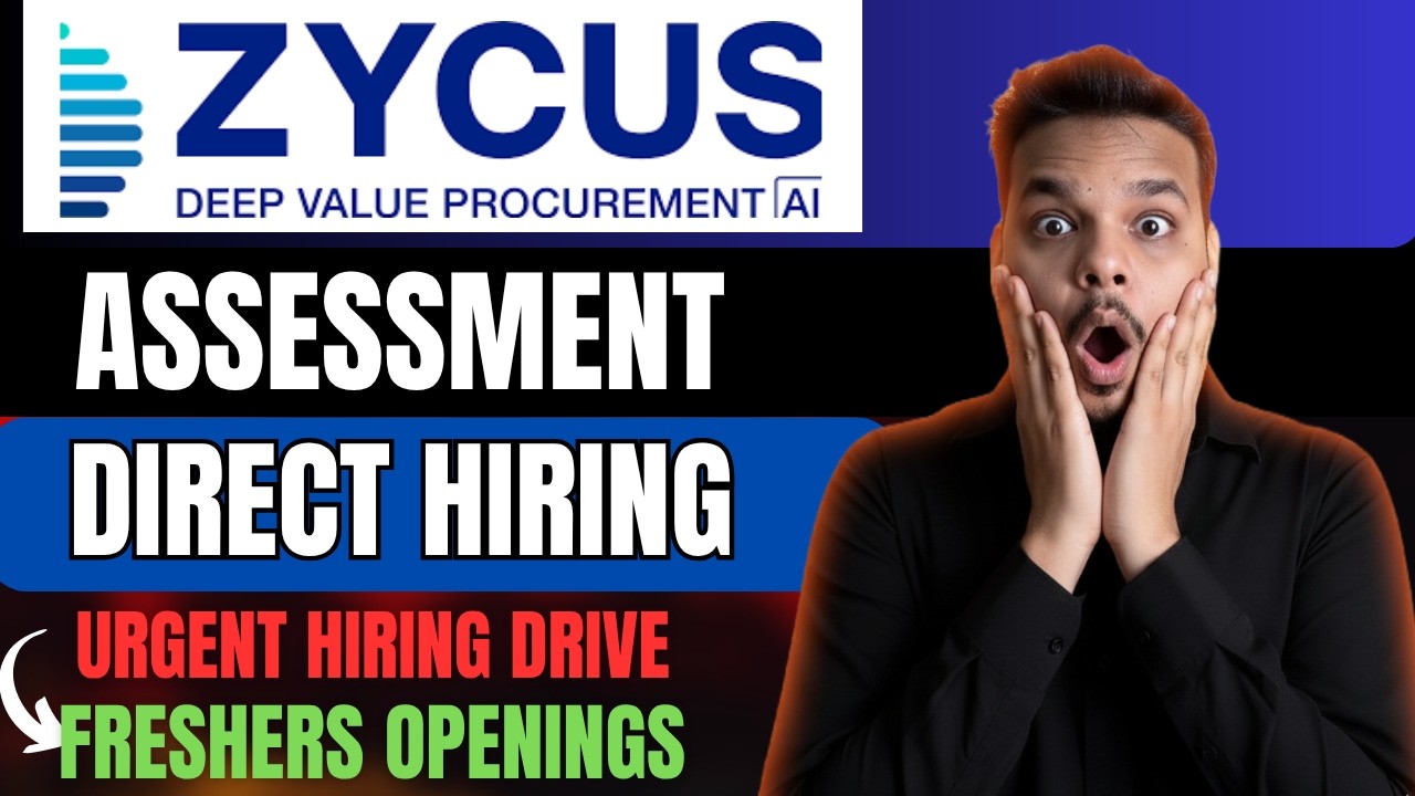 Zycus Finally Hiring Started | Off Campus Drive | 2026, 2025 Batch Hiring | Fresher Jobs
