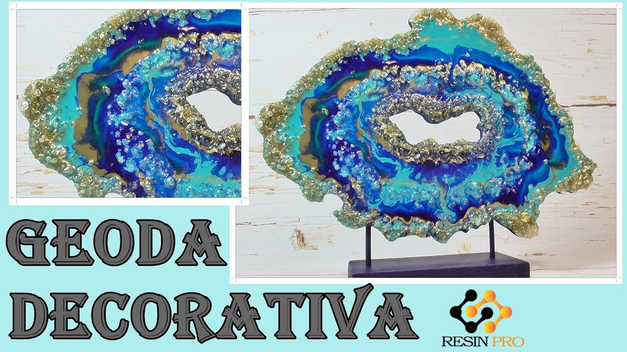 COMO HACER UNA GEODA con RESINA RESINPRO / HOMEDECOR