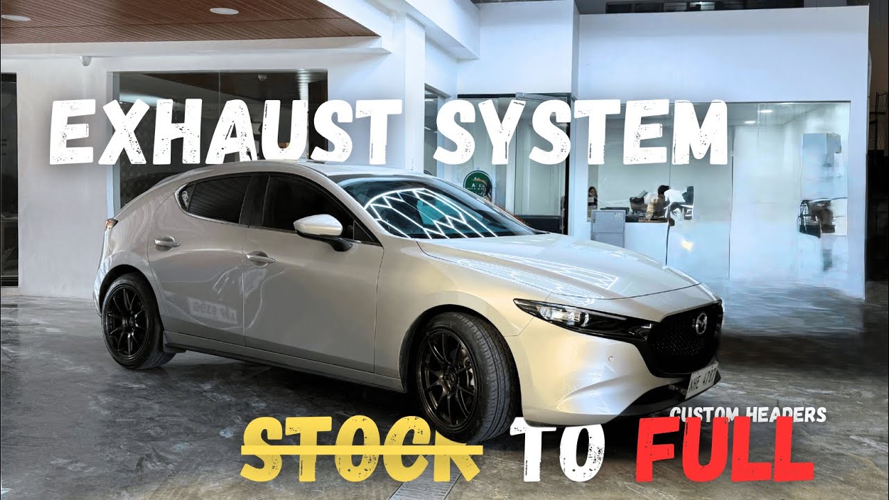 Mazda 3 Hatchback | Full Exhaust and UEL Headers Installation (English Subs)
