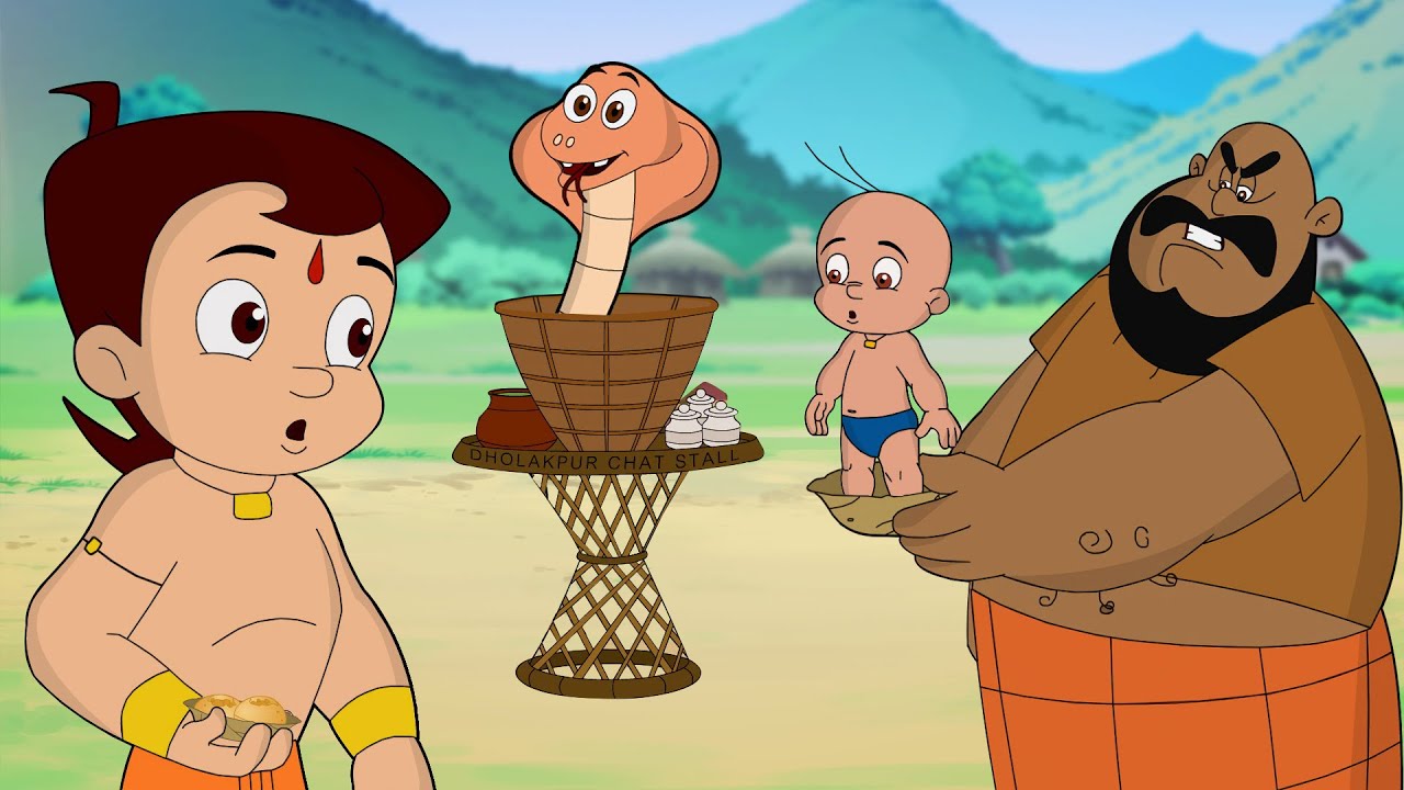 Chhota Bheem -  Raju in Trouble | Icchadhari Naag ke Kahani | Stories for Kids in Hindi