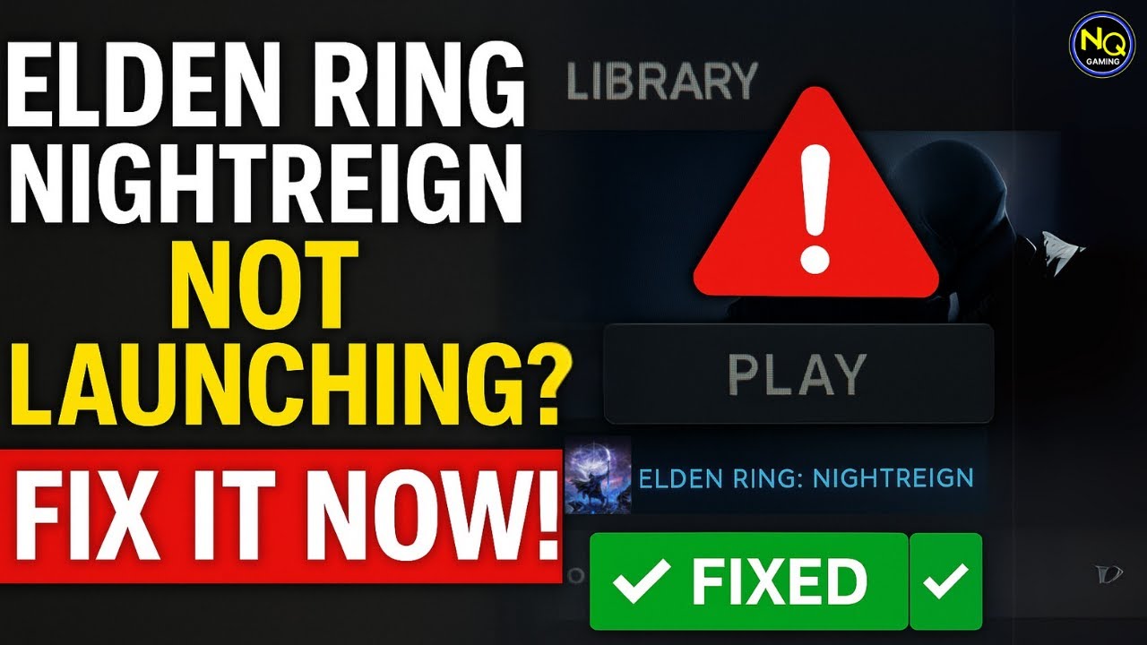 Elden Ring Nightreign не запускается в Steam? Как исправить белый экран, сбои и проблемы с запуск...