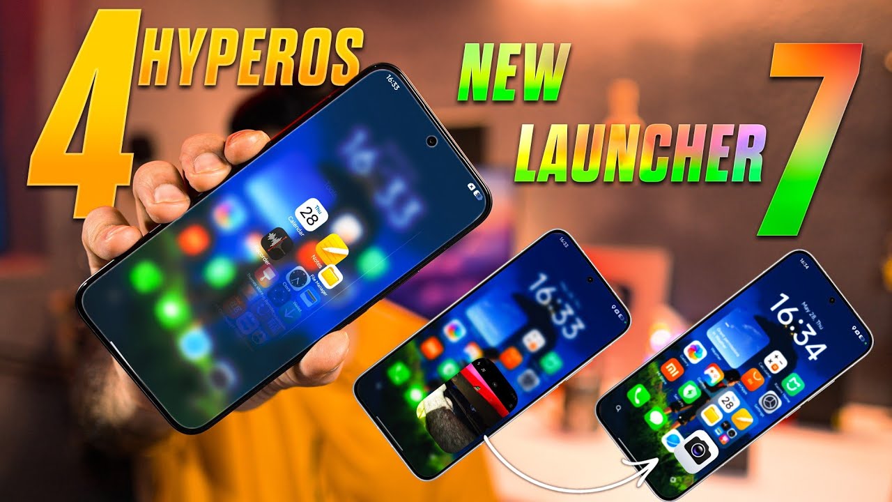 HyperOS 4 System Launcher 7.0 Update with Rust and Flutter Tech 😍😍