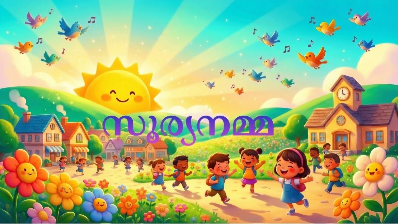 സൂര്യനമ്മ | Malayalam Children Song