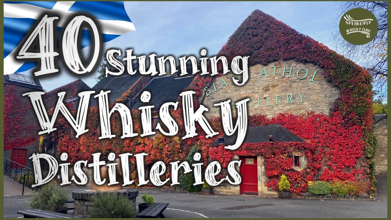SWC on Tour: 40 Traumhafte Scotch Whisky Brennereien in 10 Minuten!