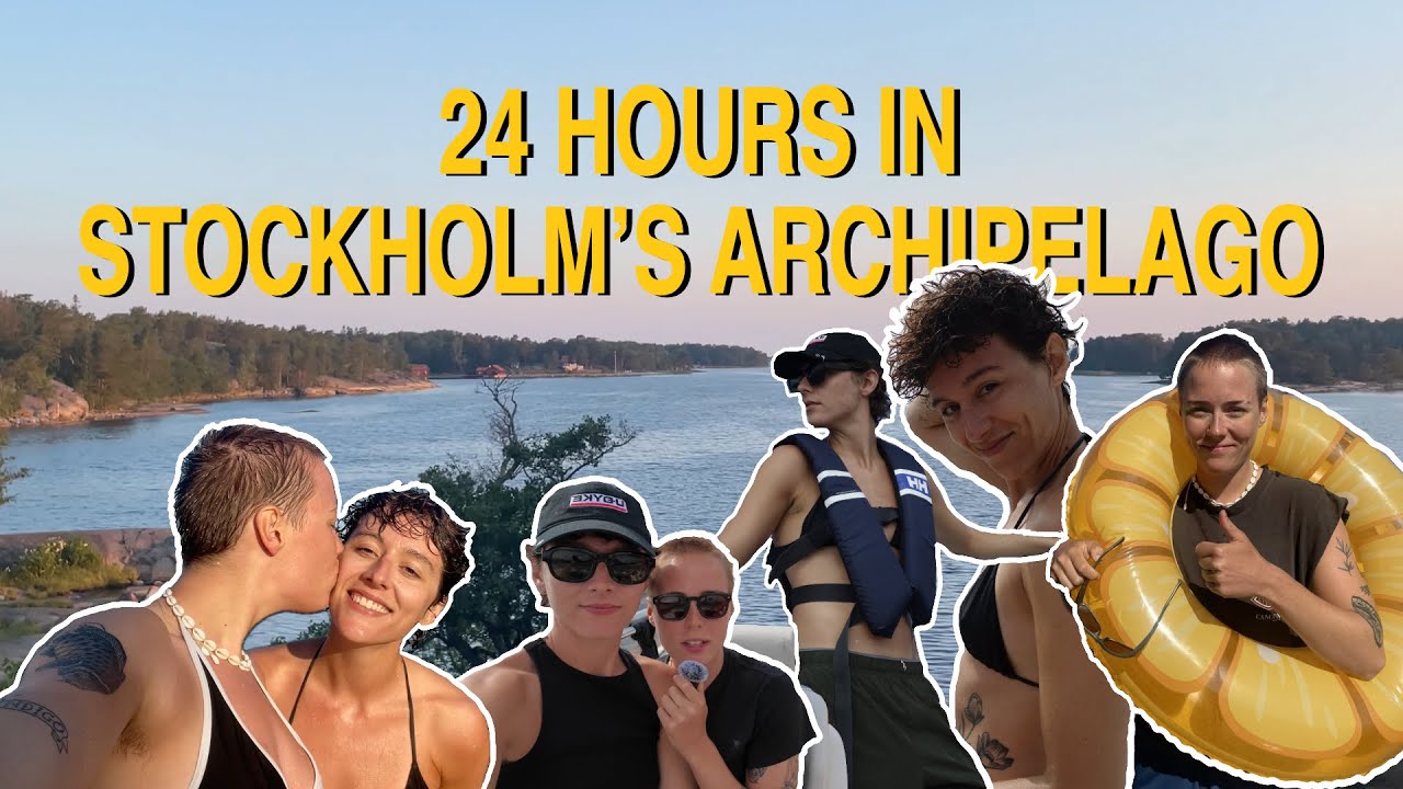24 hours in Stockholm's archipelago | Jules gets attacked by mosquitos