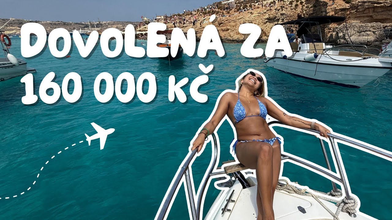 MALTA TRAVEL VLOG - potápění, dovča s kamarády, chaos | KIM LY