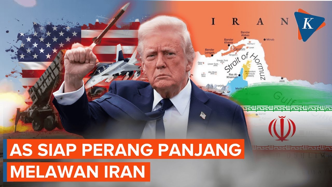 AS Matangkan Skenario, Siap Perang Panjang Lawan Iran!
