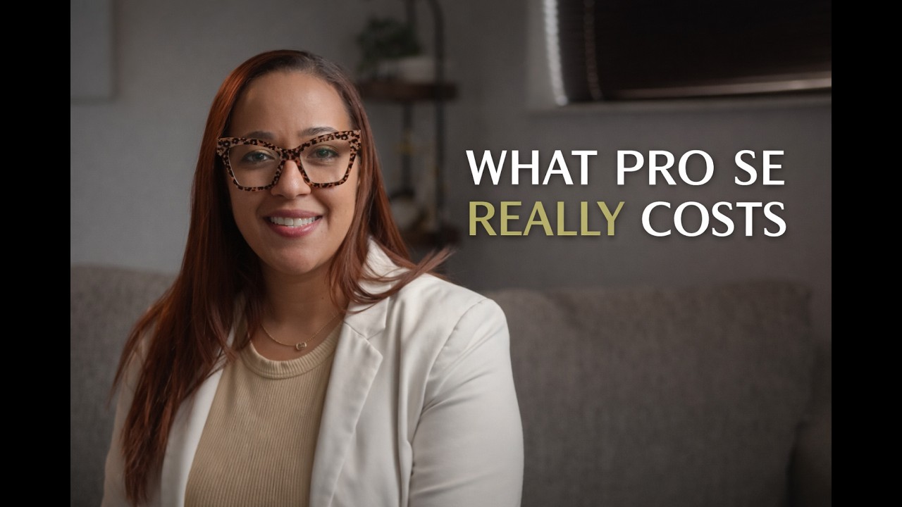 I Started My Divorce Without a Lawyer… Here’s What It Cost Me