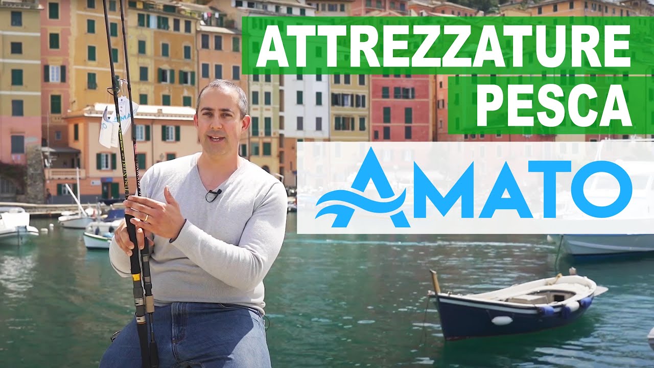 CANNE DA PESCA AMATO 2022 (ATTREZZATURE DA PESCA DI ALTA QUALITA A PREZZO CONVENIENTE)