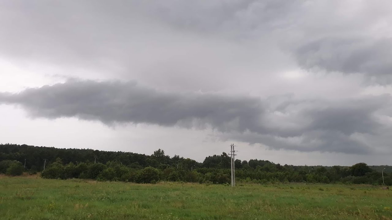 Mocny huk grzmotu jak strzał z pistoletu - burza wraz z błyskami⚡⛈️